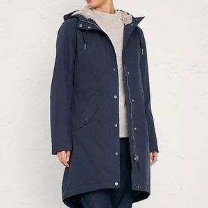Seasalt Cornwall Outerwear Plant Hunter 2 Coat Midnight UK 10 EU 38 US 6 NWT!